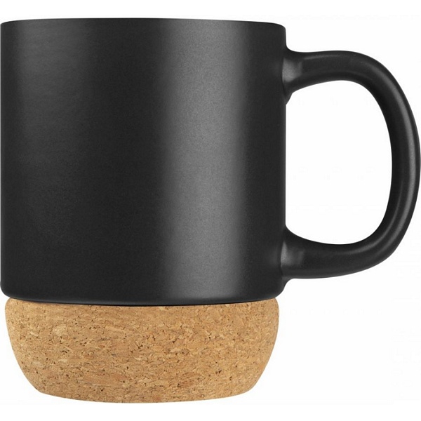 kubek ceramiczny z korkiem